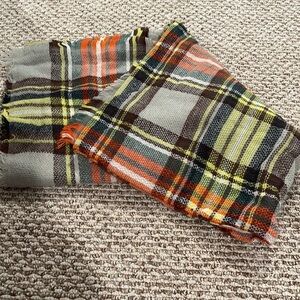 Plaid Blanket Scarf